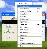 SuperbCalc screen shot